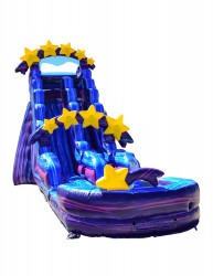 15' Starlight Splash Water Slide with Pool