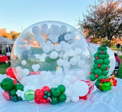 Bubble House Christmas Inflatable Globe House