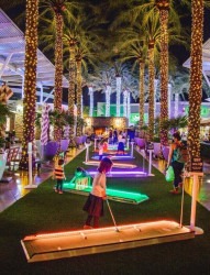 Portable Mini Golf, LED 9 Hole