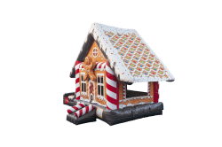 C1156 Gingerbread20Combo HR 04 1756593547 Gingerbread Bounce House with Slide