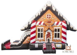 Gingerbread Bounce House with Slide